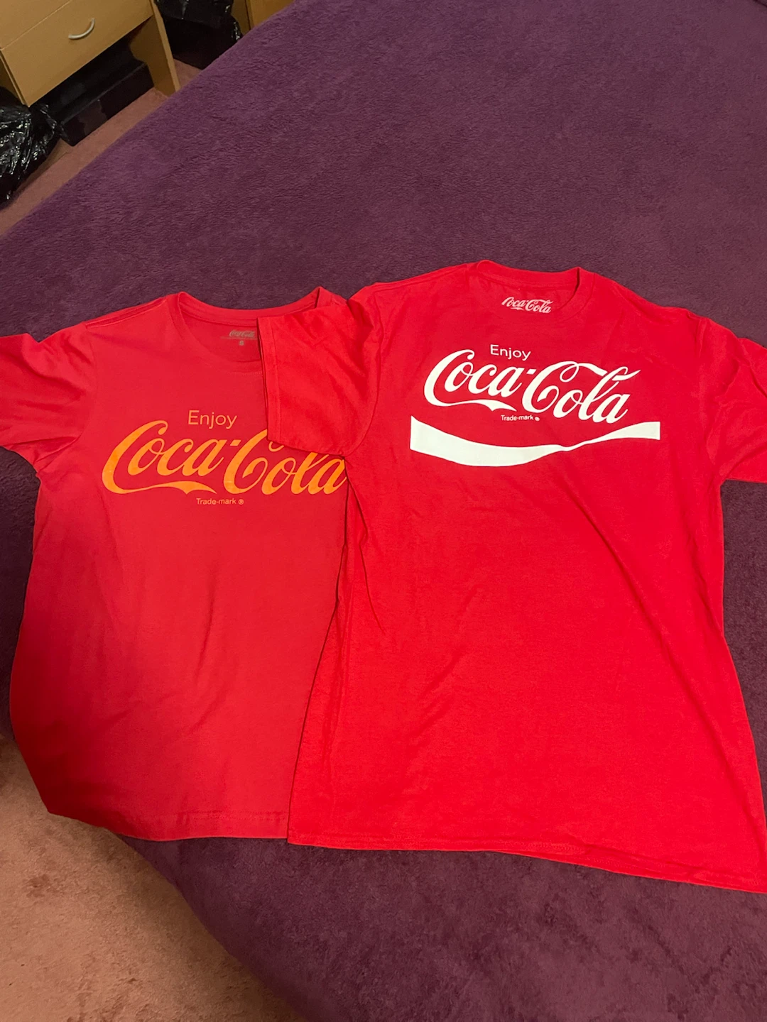 Two Coca-Cola T-Shirts