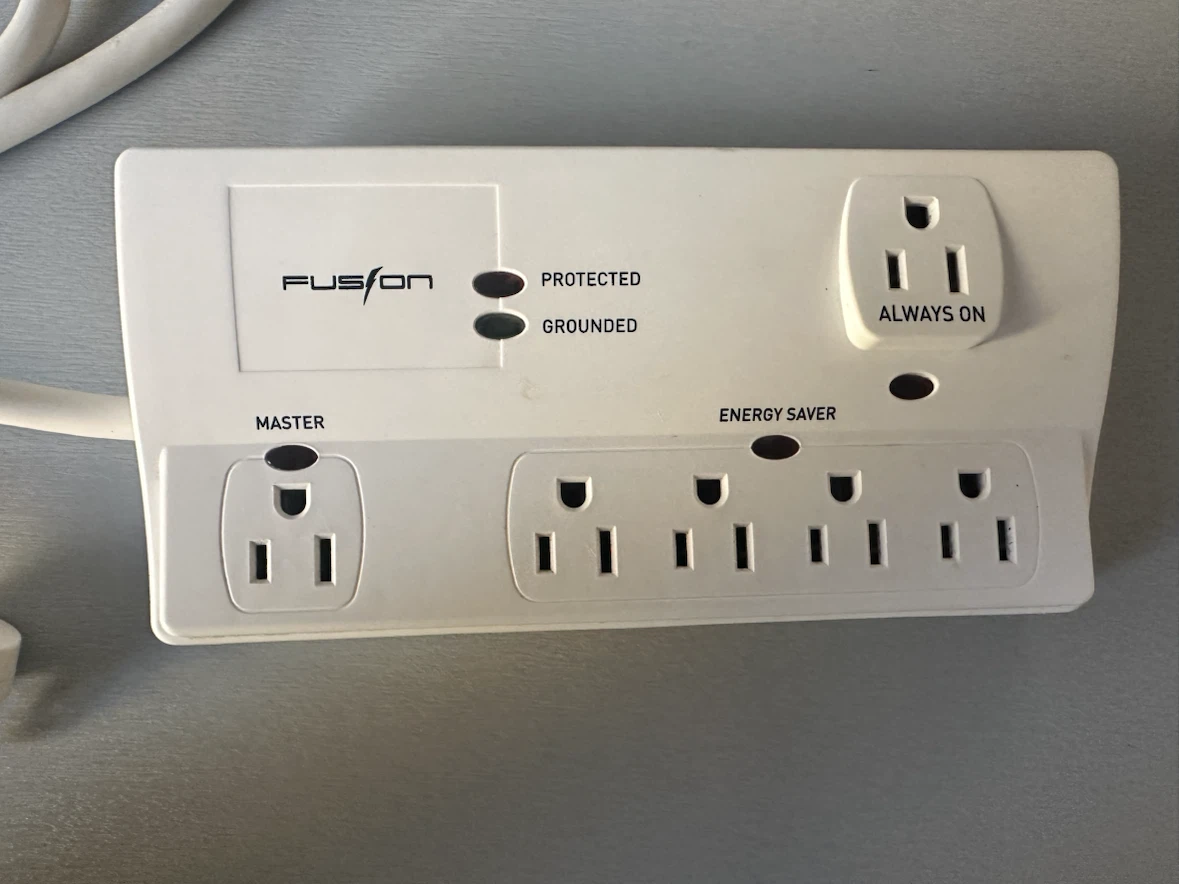 Fusion Surge Protector Power Strip