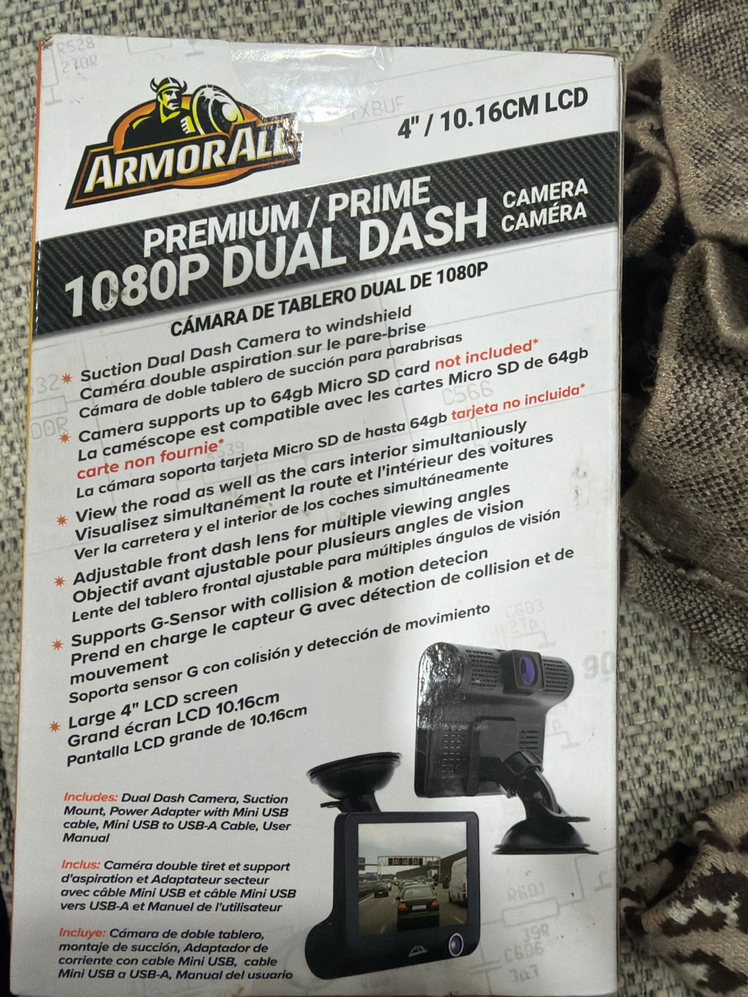 ArmorAll Premium 1080p Dual Dash Camera - photo 2