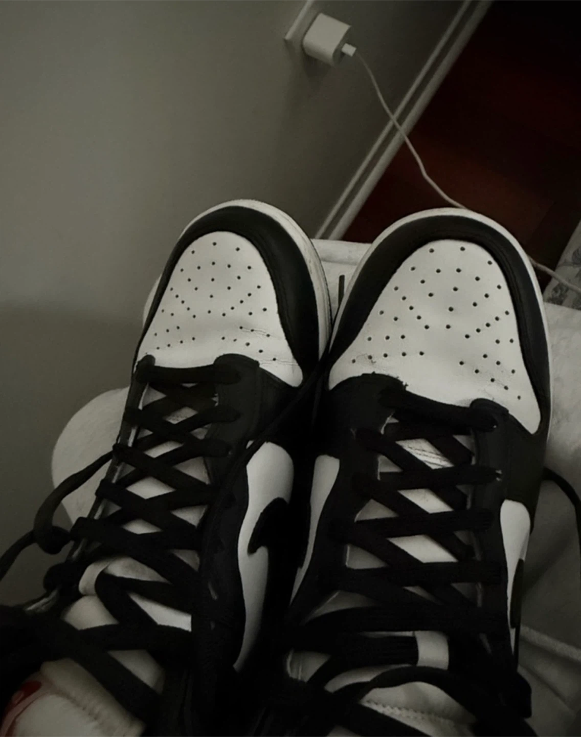 Nike Dunk High Black and White - photo 3