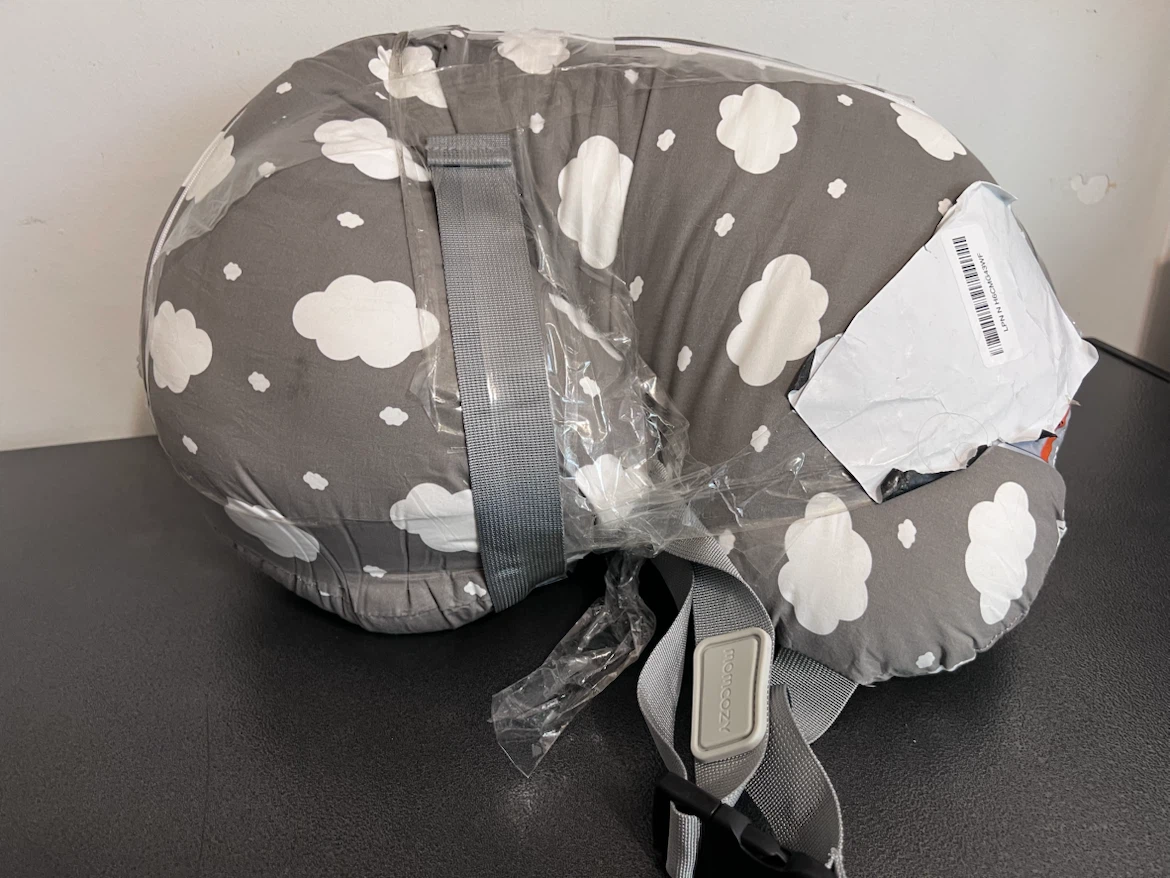 🤱 BRAND NEW Momcozy Nursing & Breastfeeding Pillow – Grey Cloud - photo 2