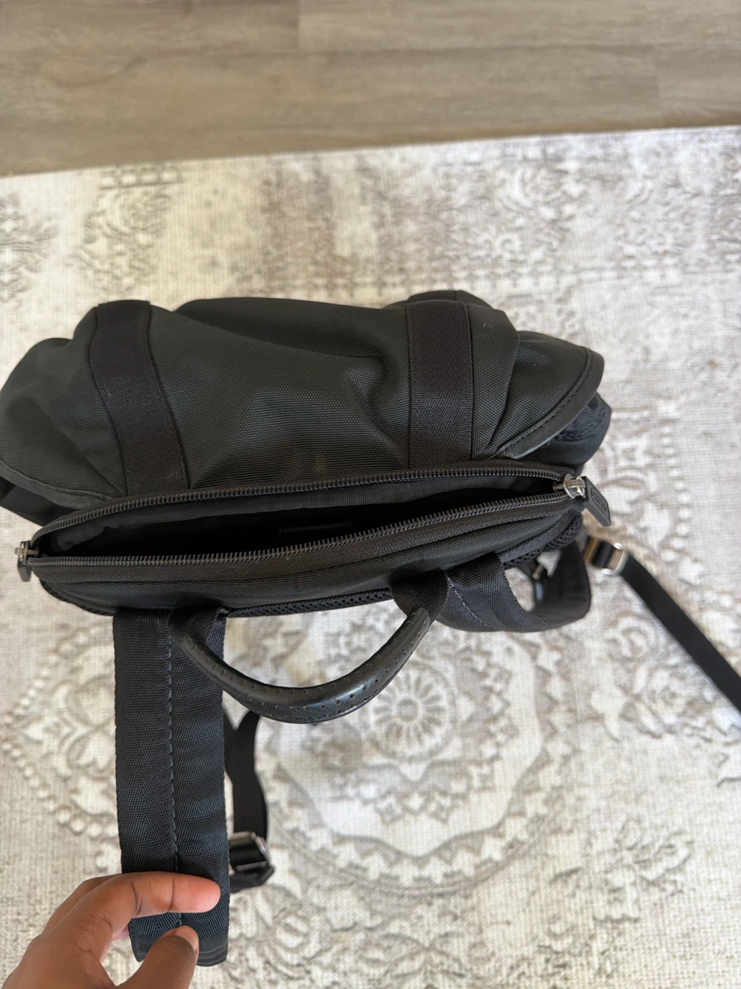 Coach Black Nylon Backpack - photo 3