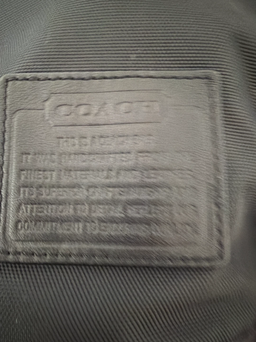 Coach Black Nylon Backpack - photo 4