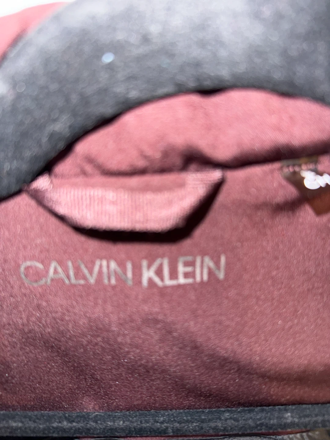 Calvin Klein Burgundy Jacket - photo 4