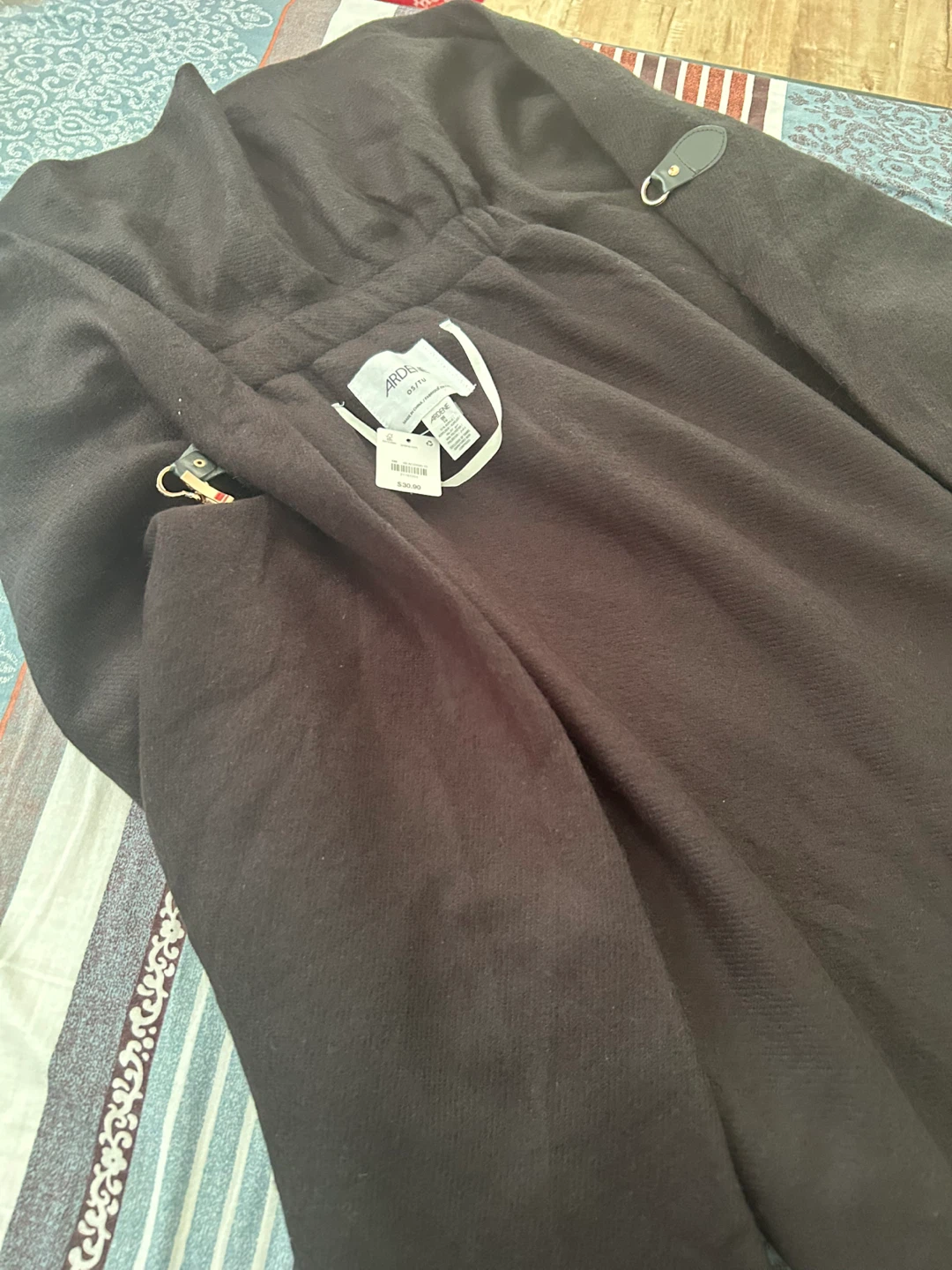 Ardene Black Poncho