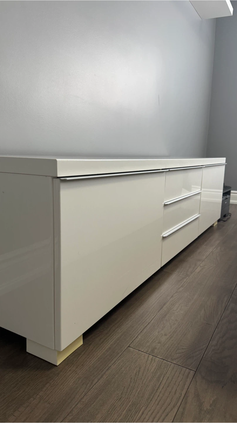 IKEA Besta White TV Unit - photo 2