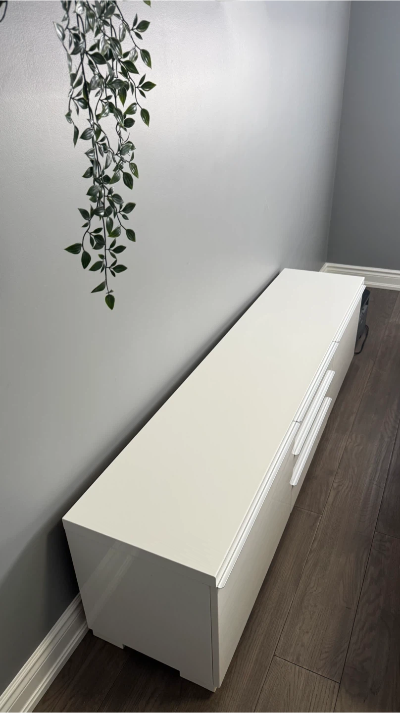 IKEA Besta White TV Unit - photo 3