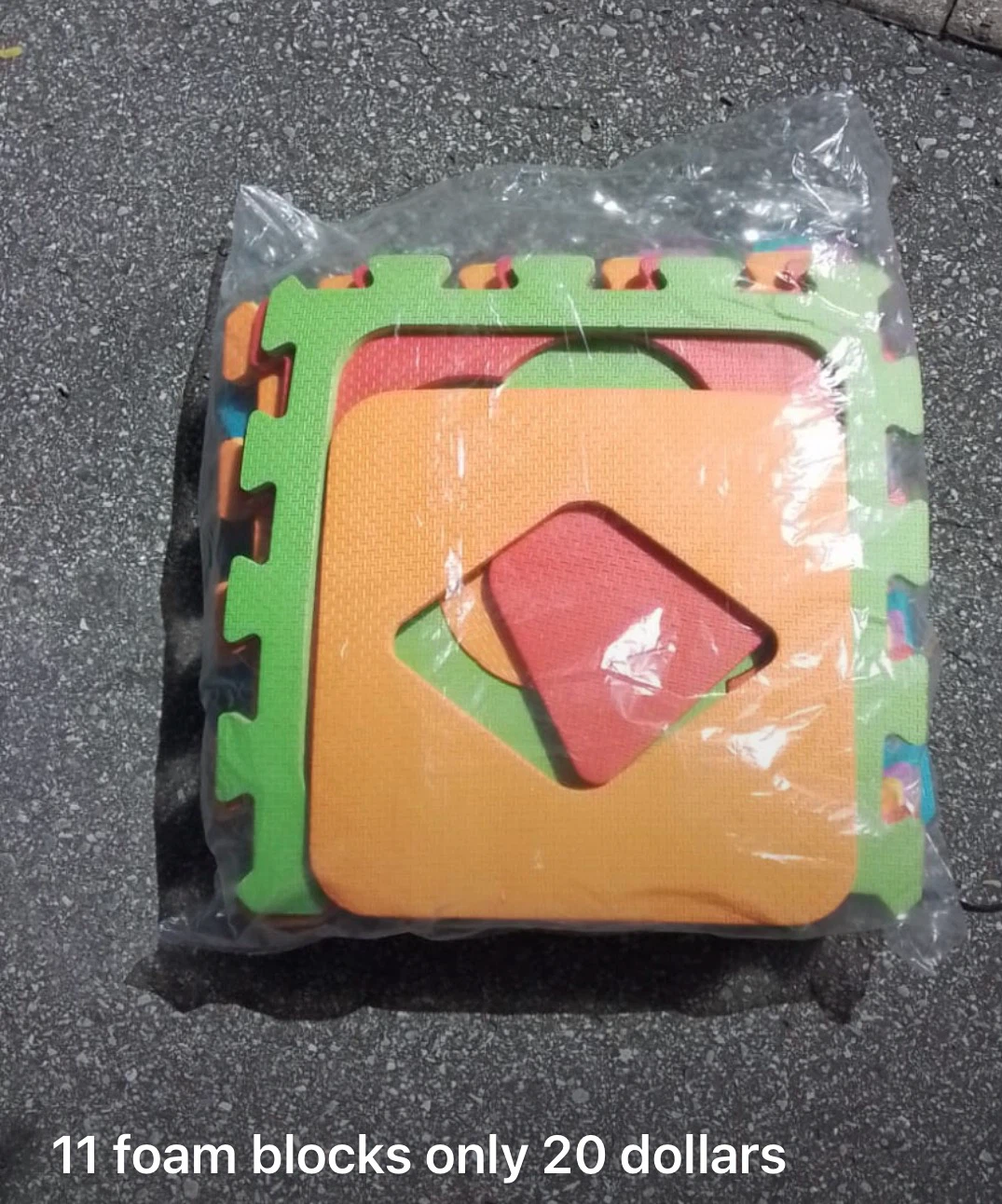 Foam blocks