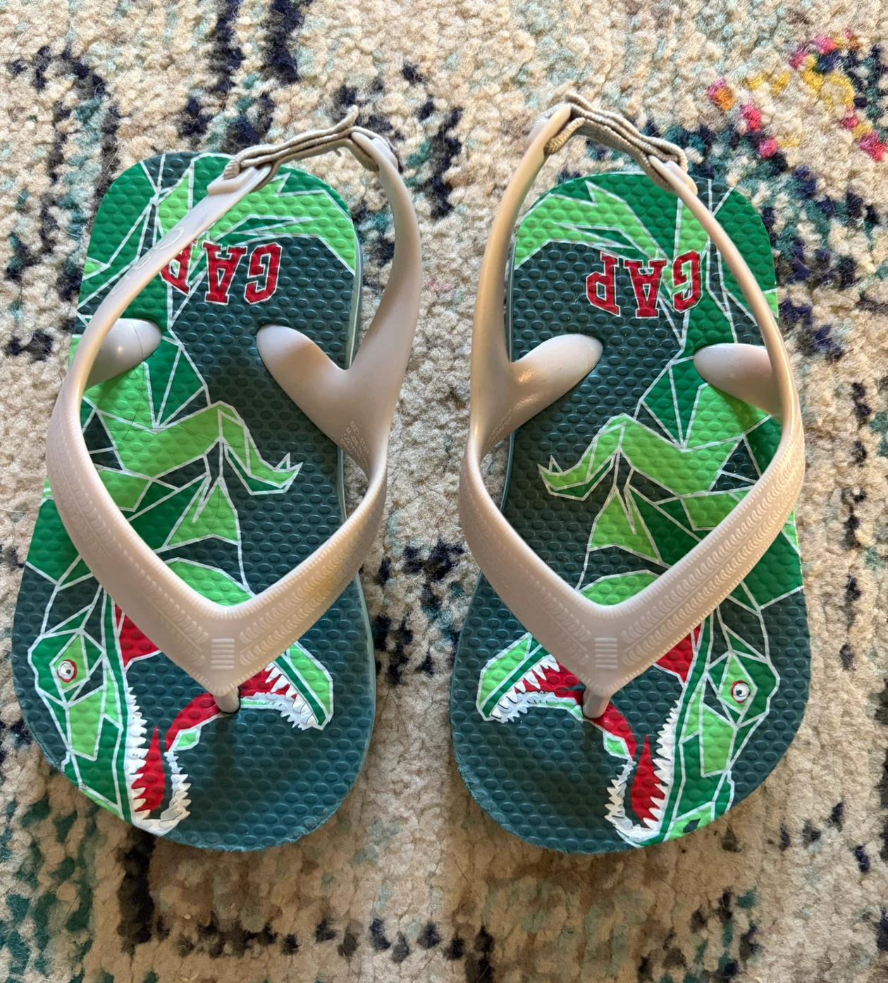 Gap Dinosaur Sandals Size 5T/6T