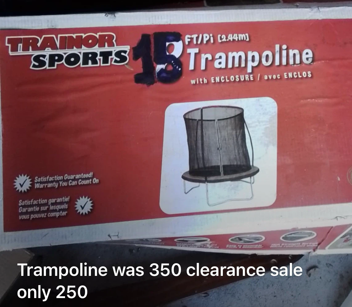 Trampoline new
