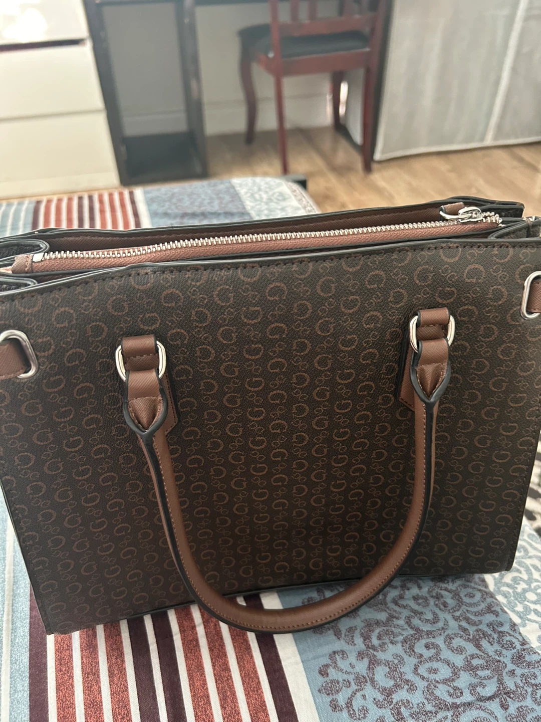 Brown Monogram Tote Bag - photo 2