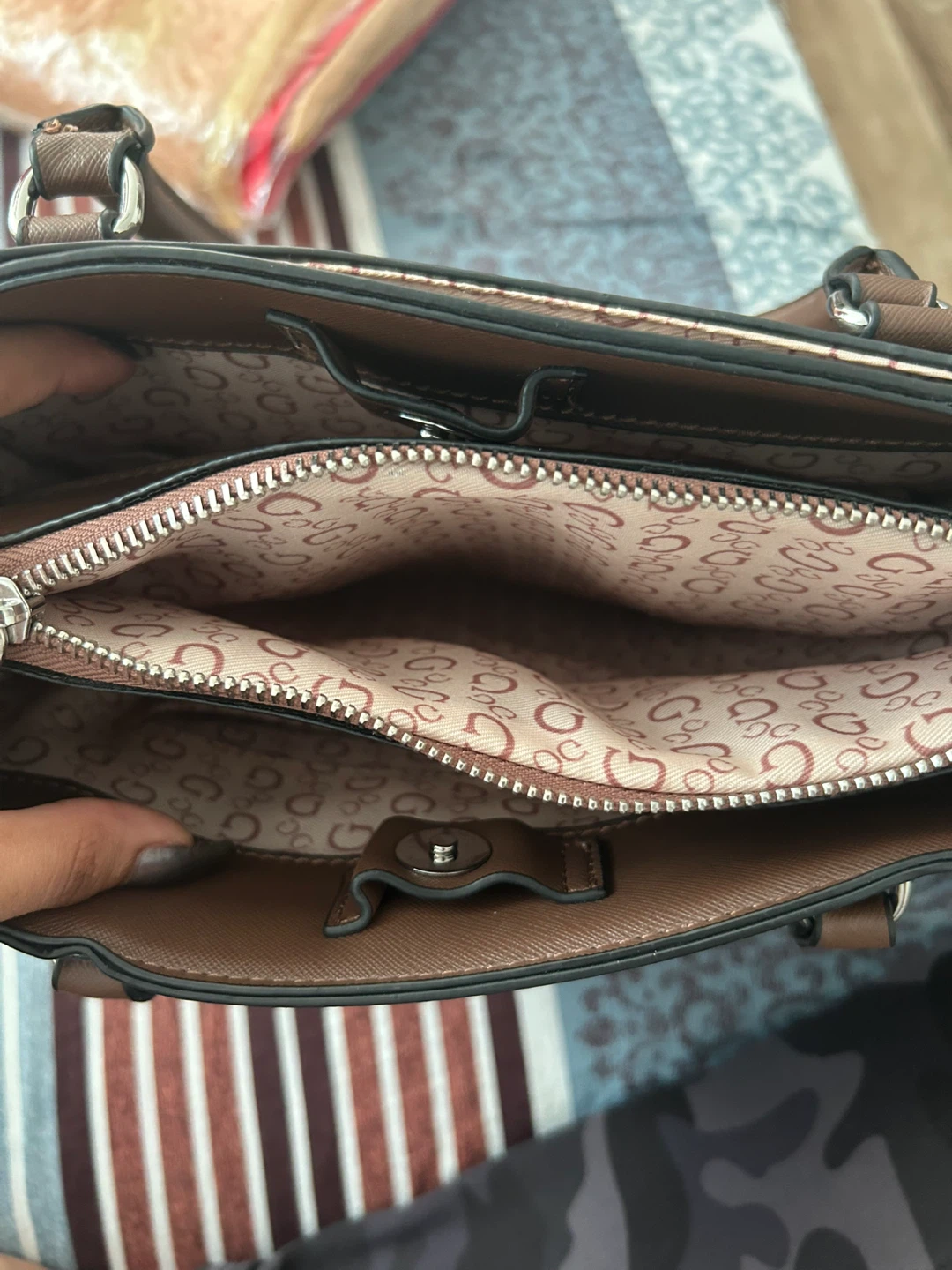 Brown Monogram Tote Bag - photo 3