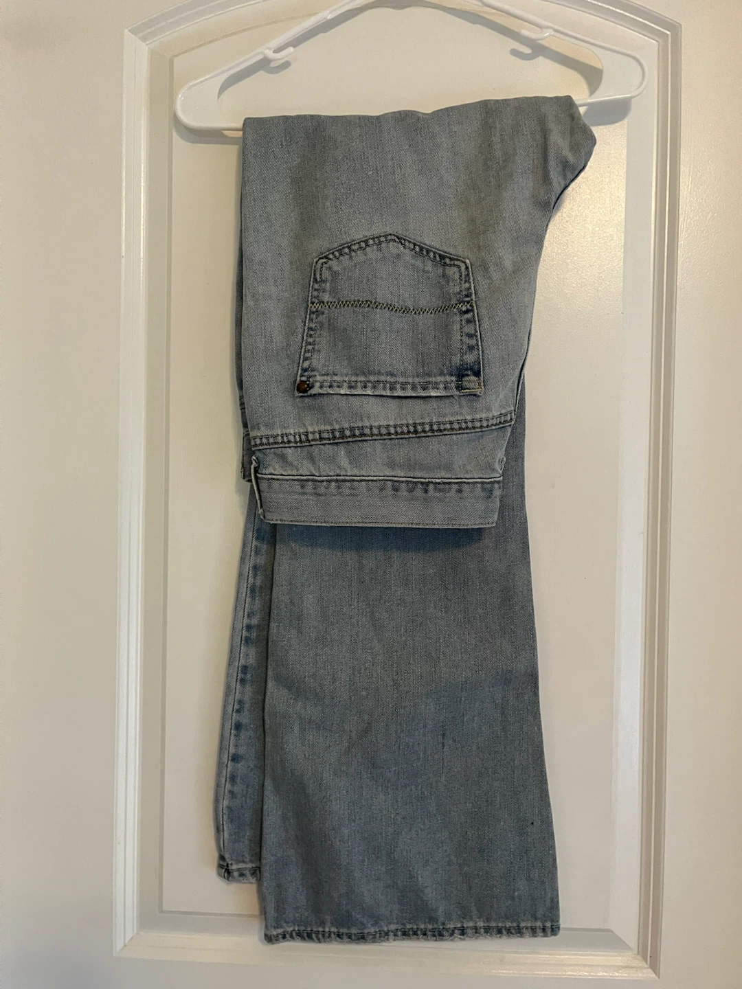 Old Navy Ultra Low Waist Blue Jeans Size 12 Regular - photo 3