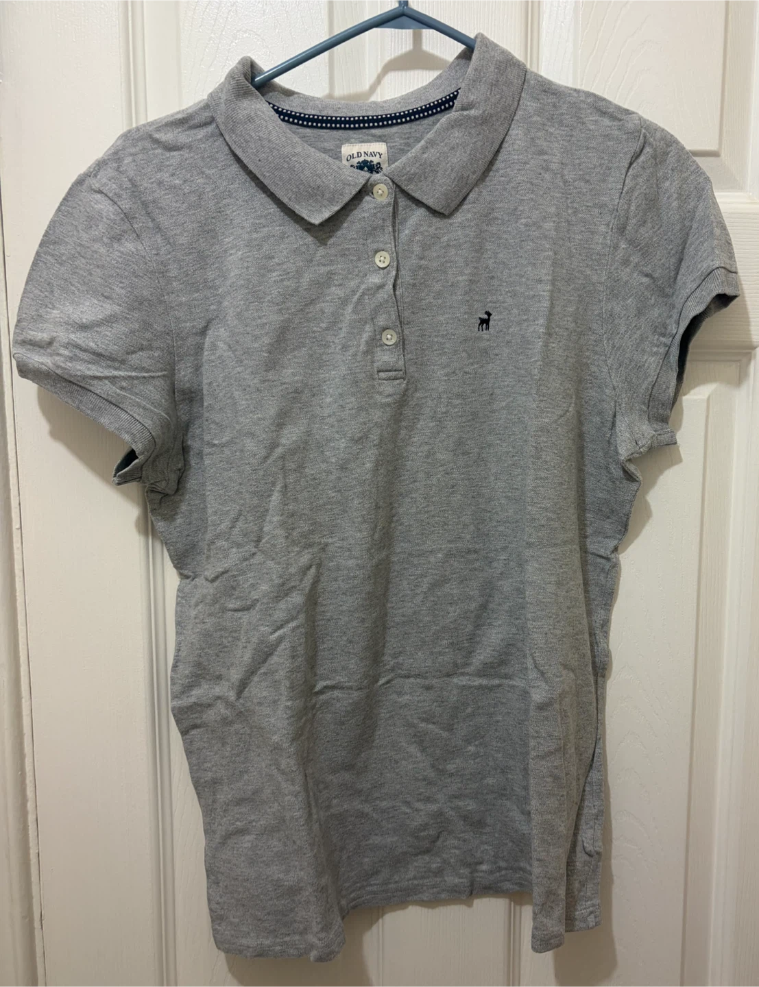 Old Navy Grey Polo Shirt XL