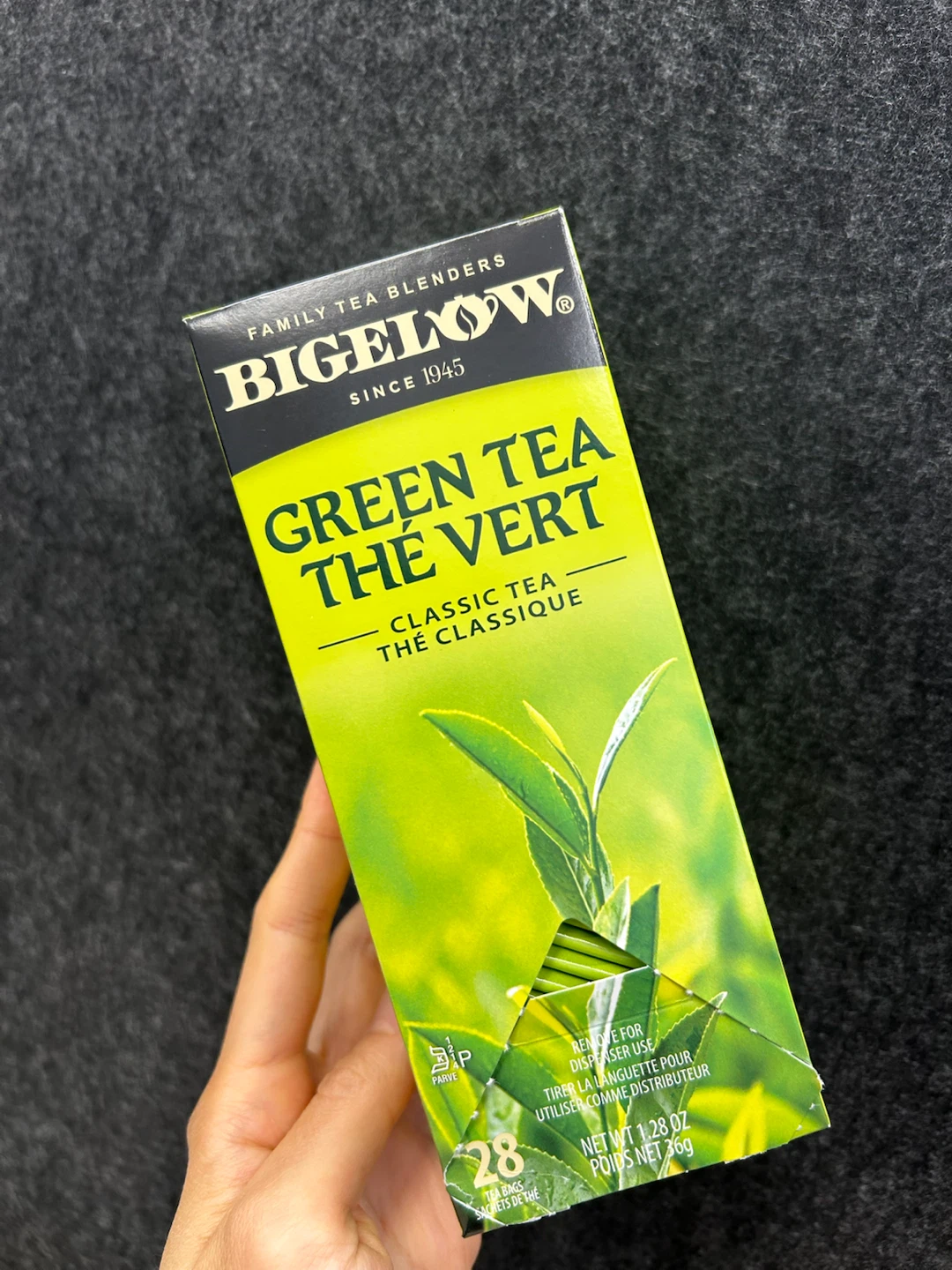 Brand new sealed Green tea box 28 packets