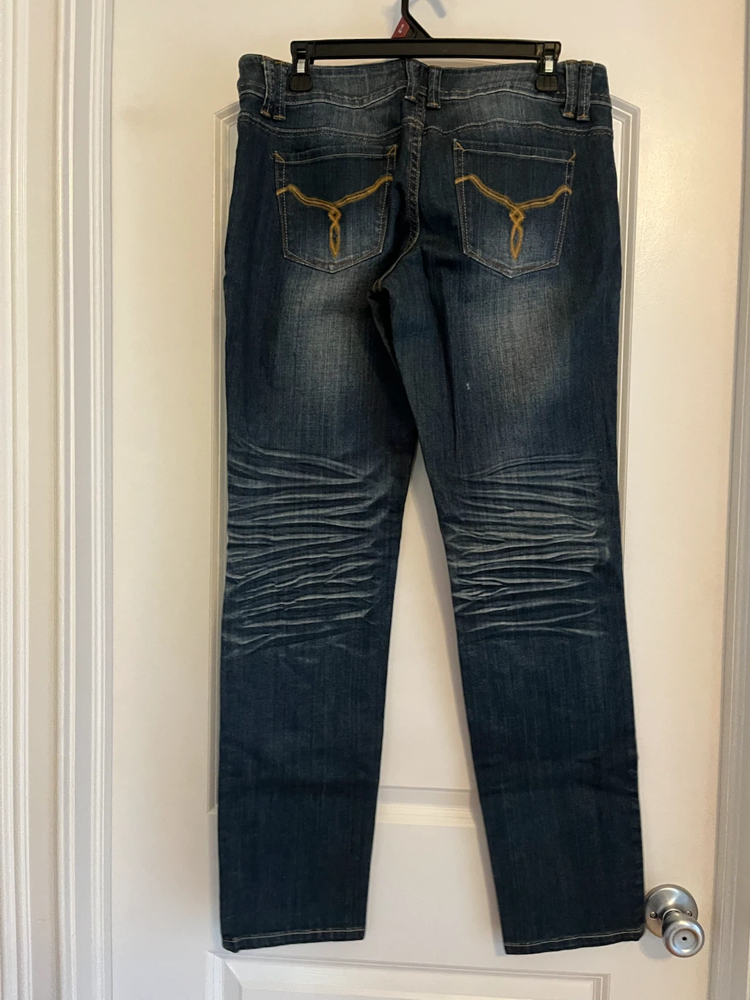 ZD Dark Wash Lace-Up Jeans Size 13 - photo 4