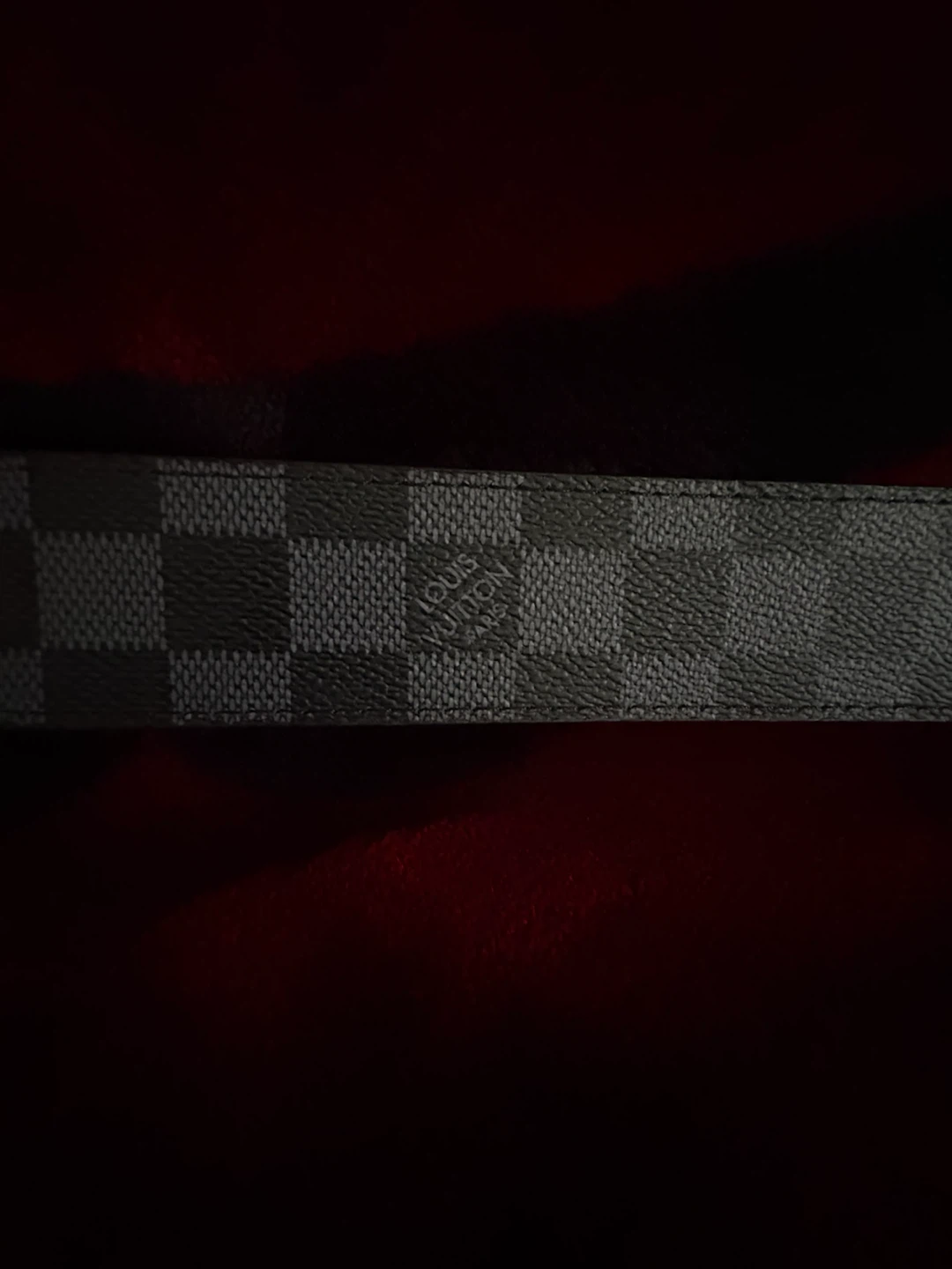 Louis Vuitton Damier Graphite Belt - photo 4