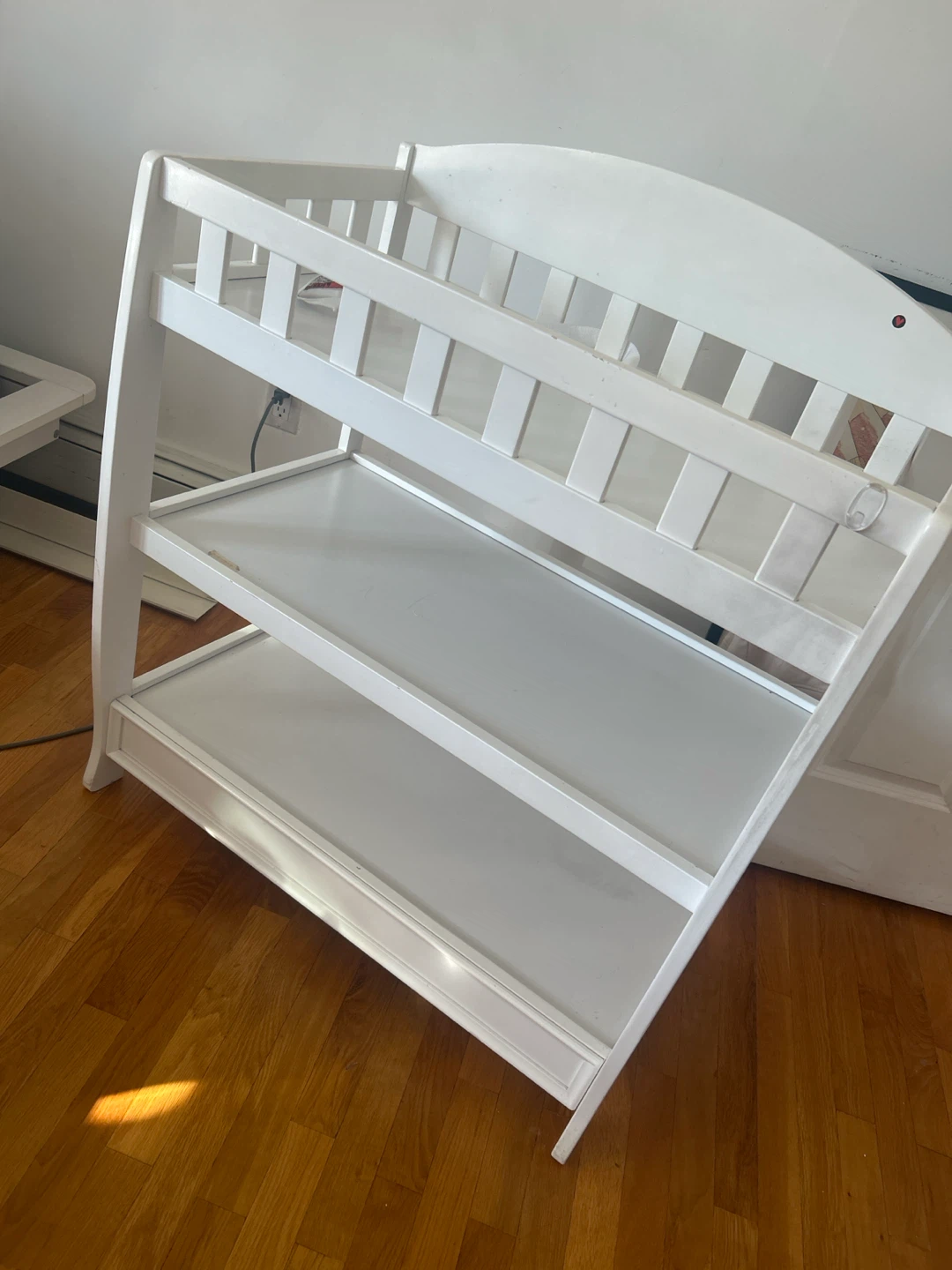 Delta baby / newborn changing station / table in white - photo 2