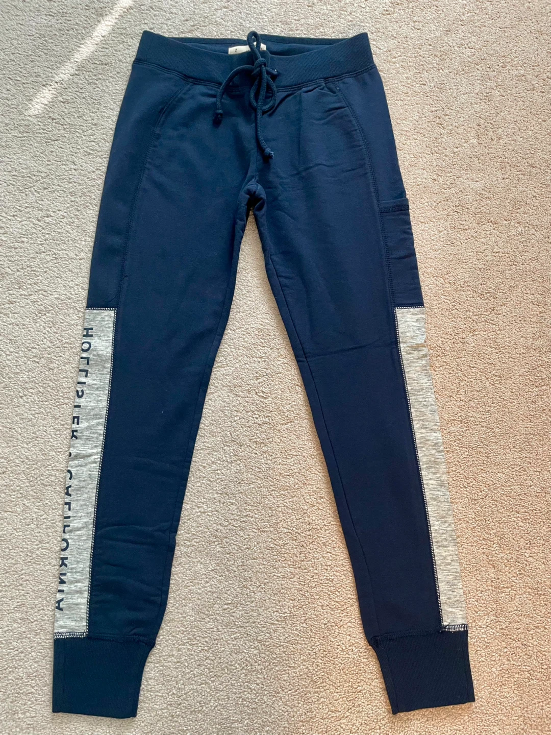 Hollister Navy Joggers