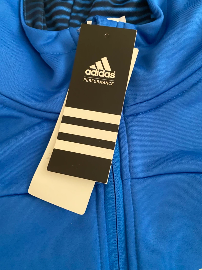 New Adidas Climacool Youth Hoodie - Blue - Large - photo 4