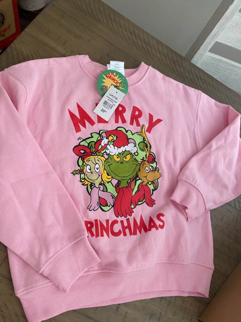 The Grinch Pink Sweatshirt