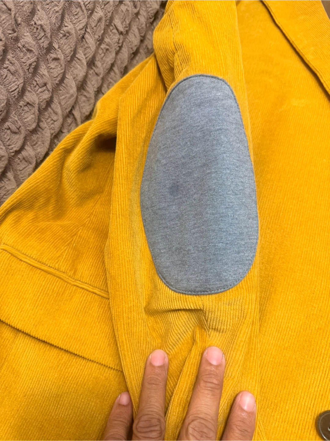 Yellow Corduroy Blazer - photo 5