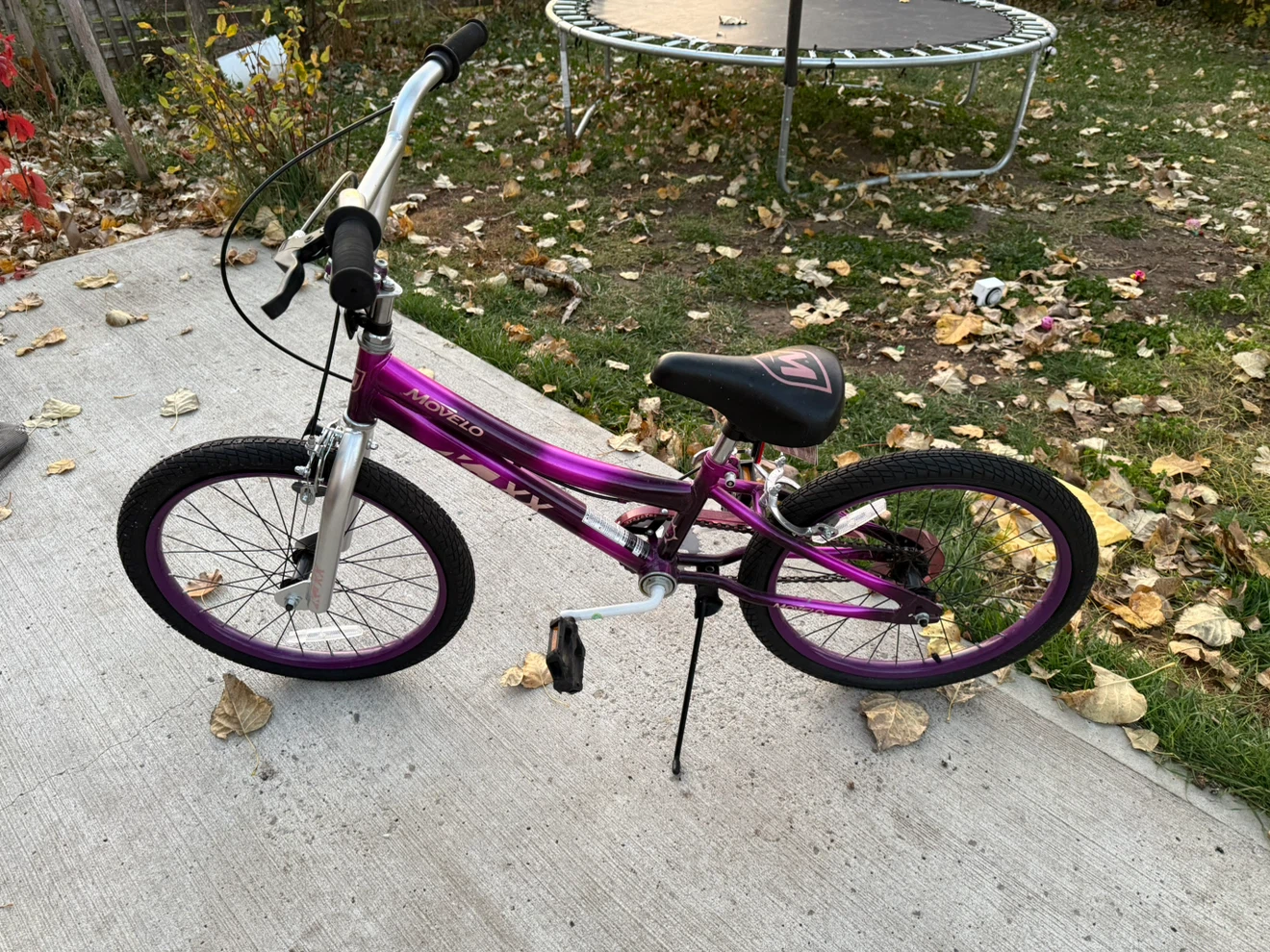 Movelo Kids BMX Bicycle Purple