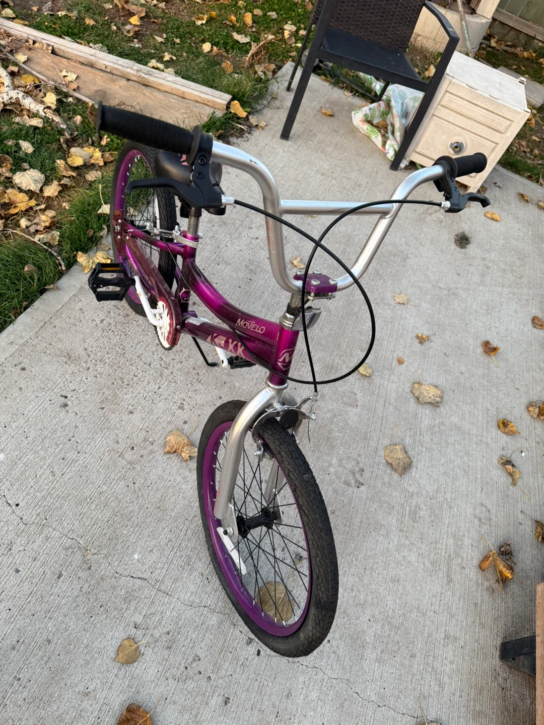 Movelo Kids BMX Bicycle Purple - photo 2