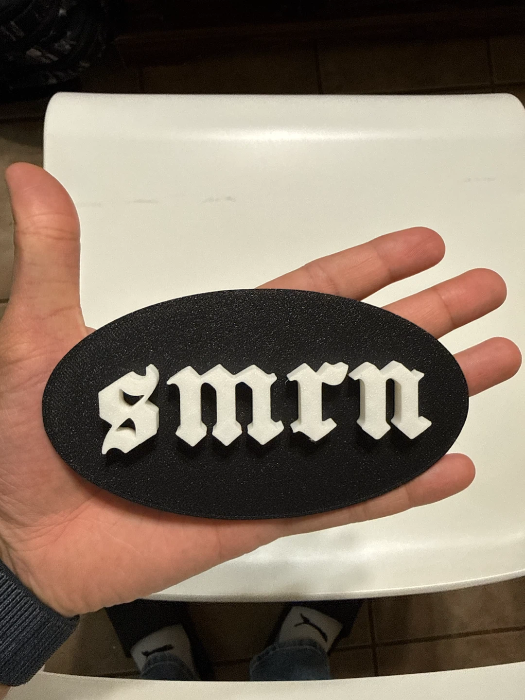 Personalized 3D Printed Logo