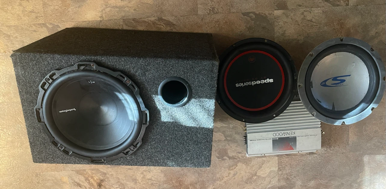Car Audio Subwoofer and Amplifier $200 obo