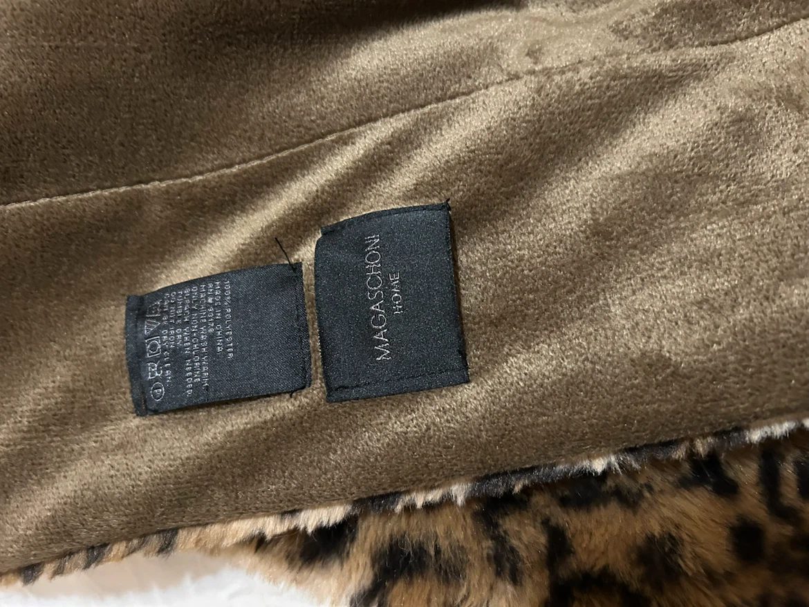Magaschoni Home Leopard Print Throw - photo 2