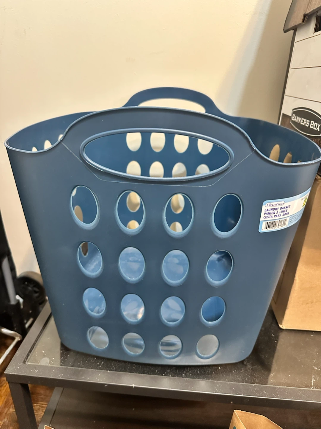 Plastico Laundry Basket - Blue