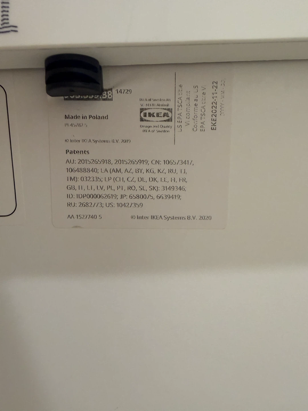 IKEA White Eket Cabinet - photo 4