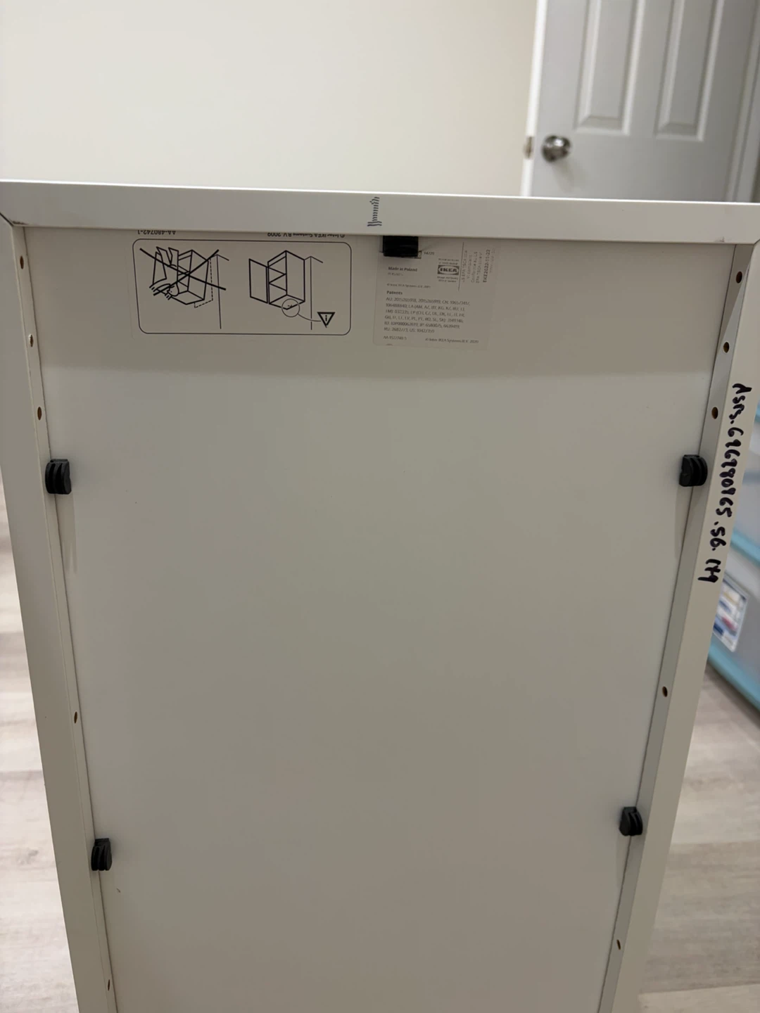IKEA White Eket Cabinet - photo 5