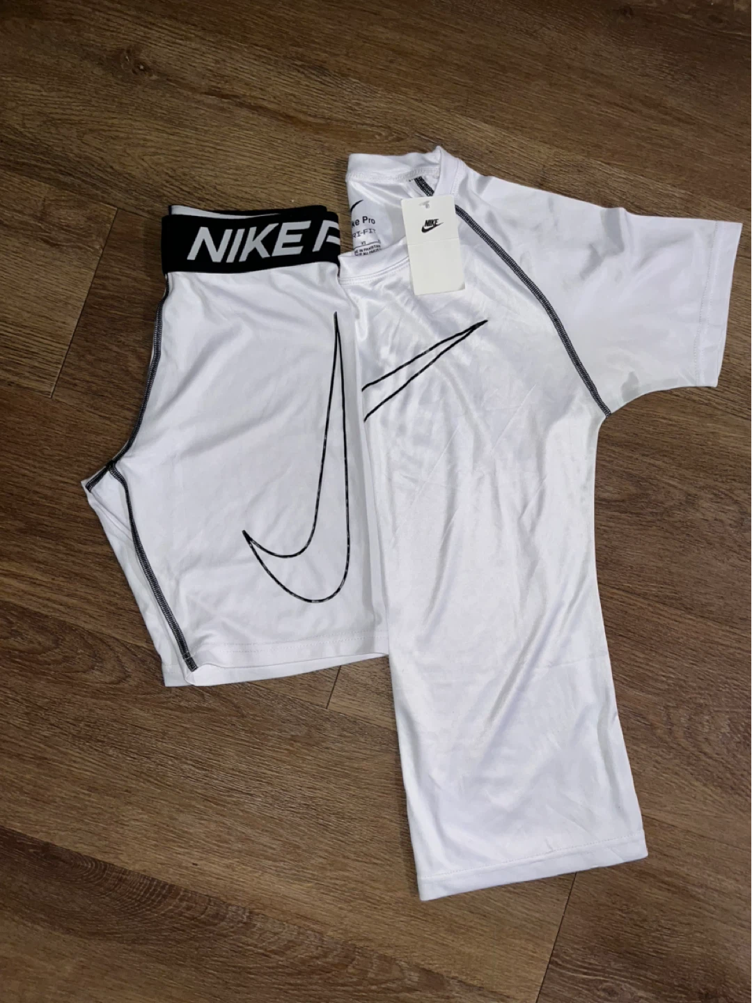 Nike Pro Dri-Fit White Set XS - photo 2