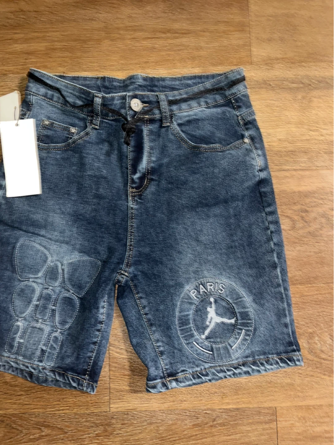 Jordan Paris Saint-Germain Denim Shorts - photo 2