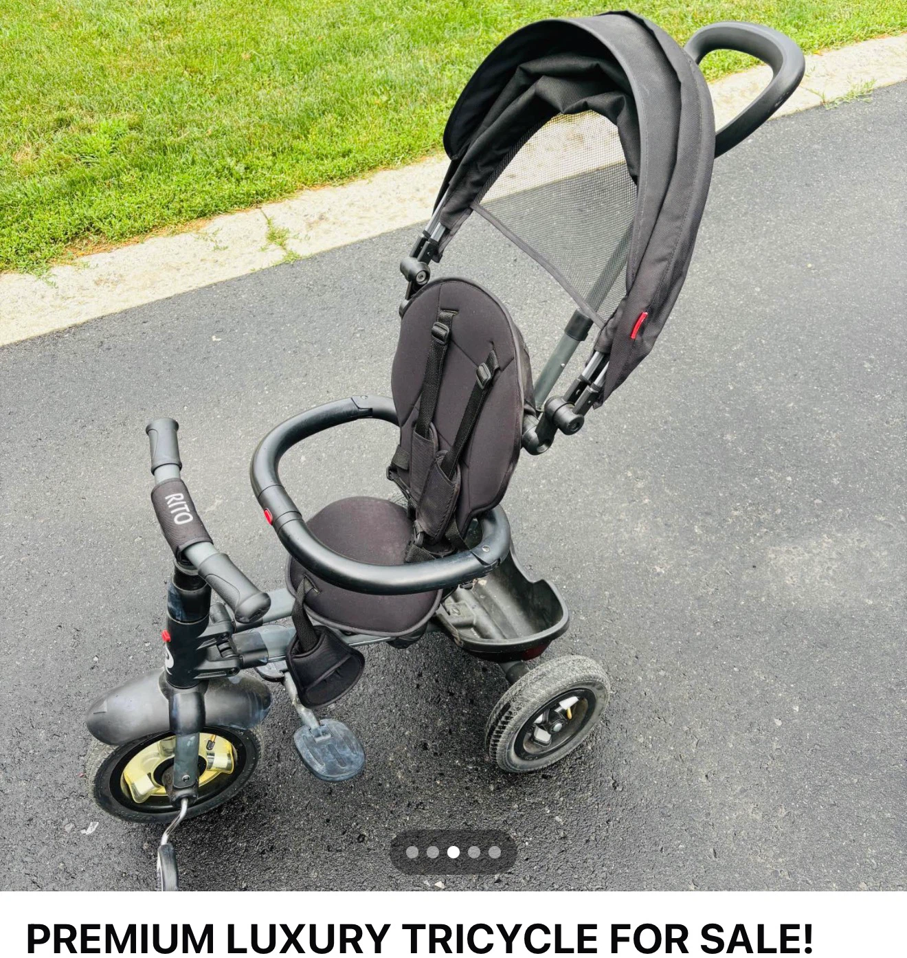 QPlay Rito Folding Tricycle - photo 2