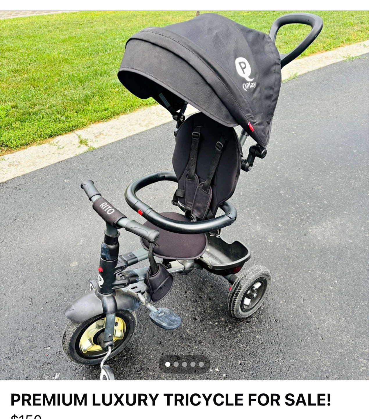 QPlay Rito Folding Tricycle - photo 3