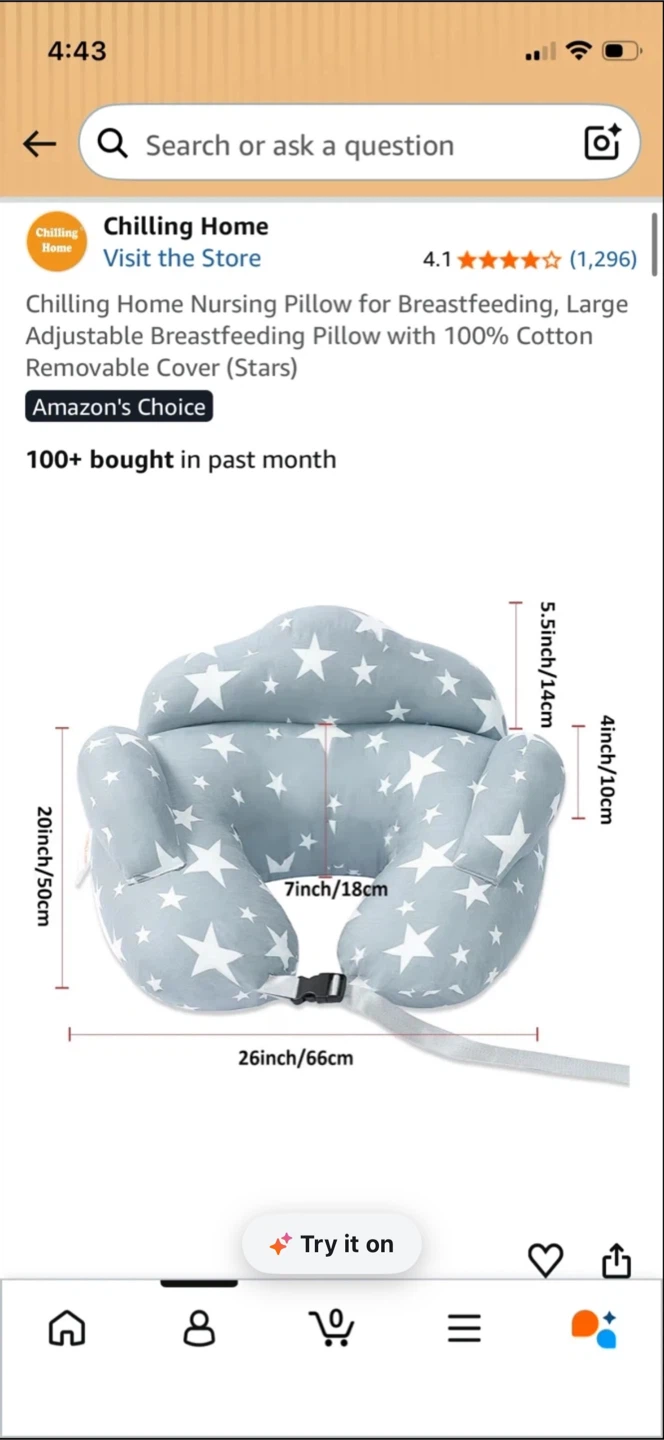 Chilling Home Nursing Pillow - Stars - photo 4
