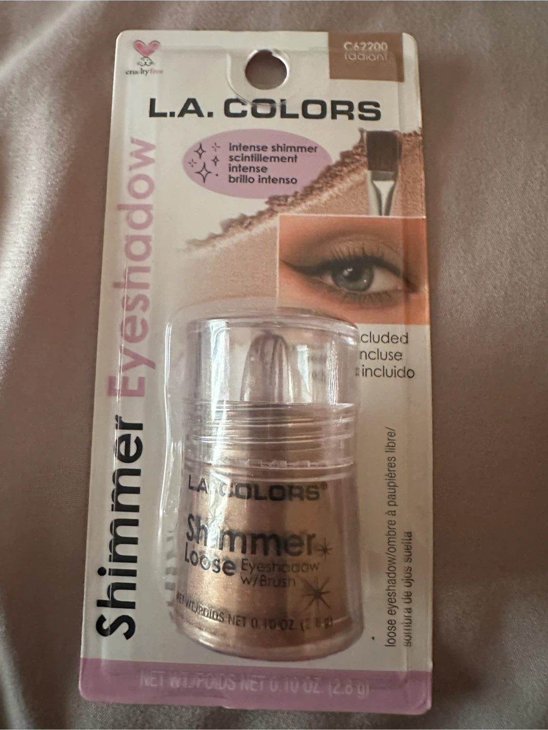 L.A. Colors Shimmer Loose Eyeshadow in Radiant