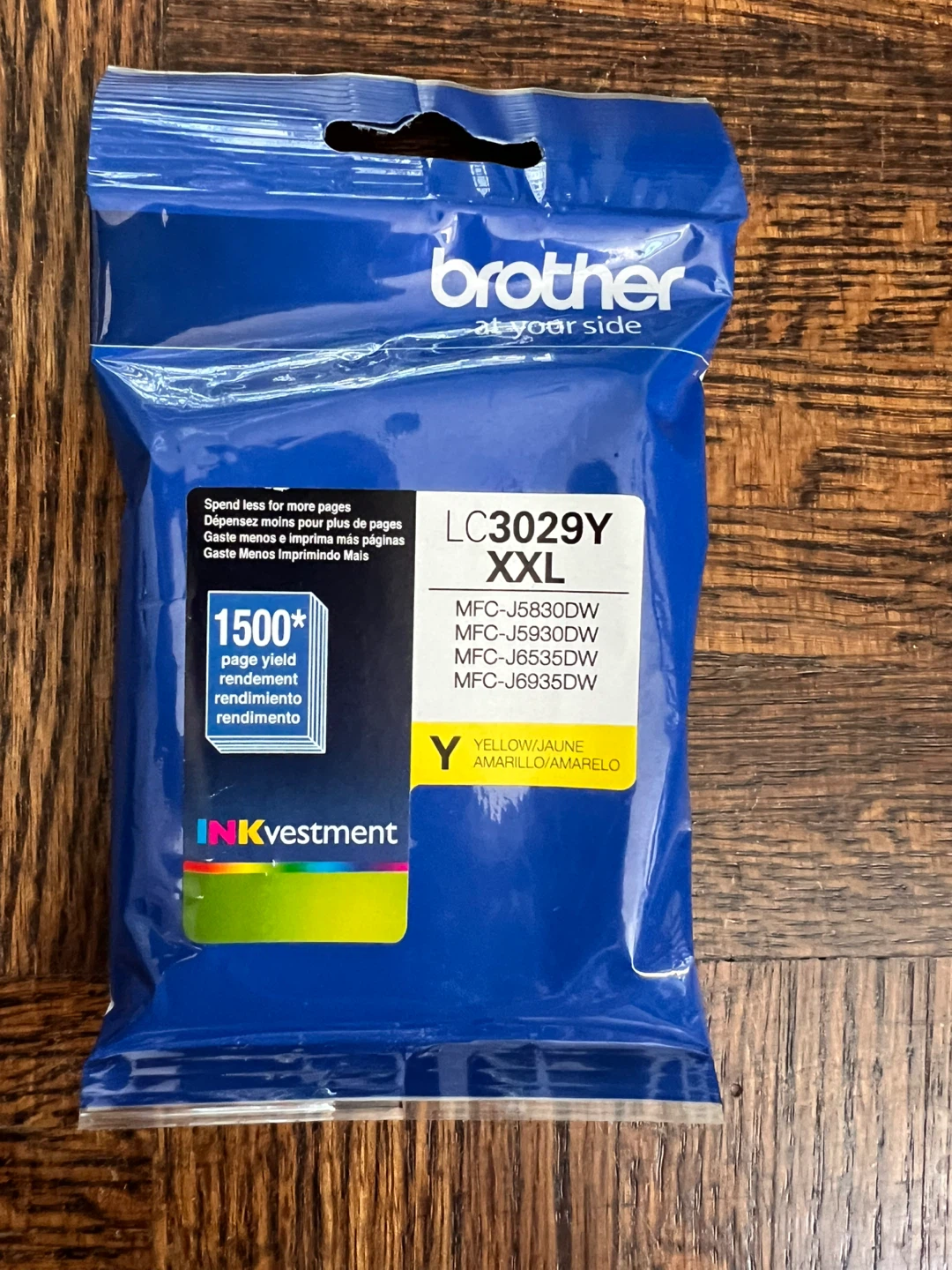 Brother LC3029Y XXL Yellow Ink Cartridge