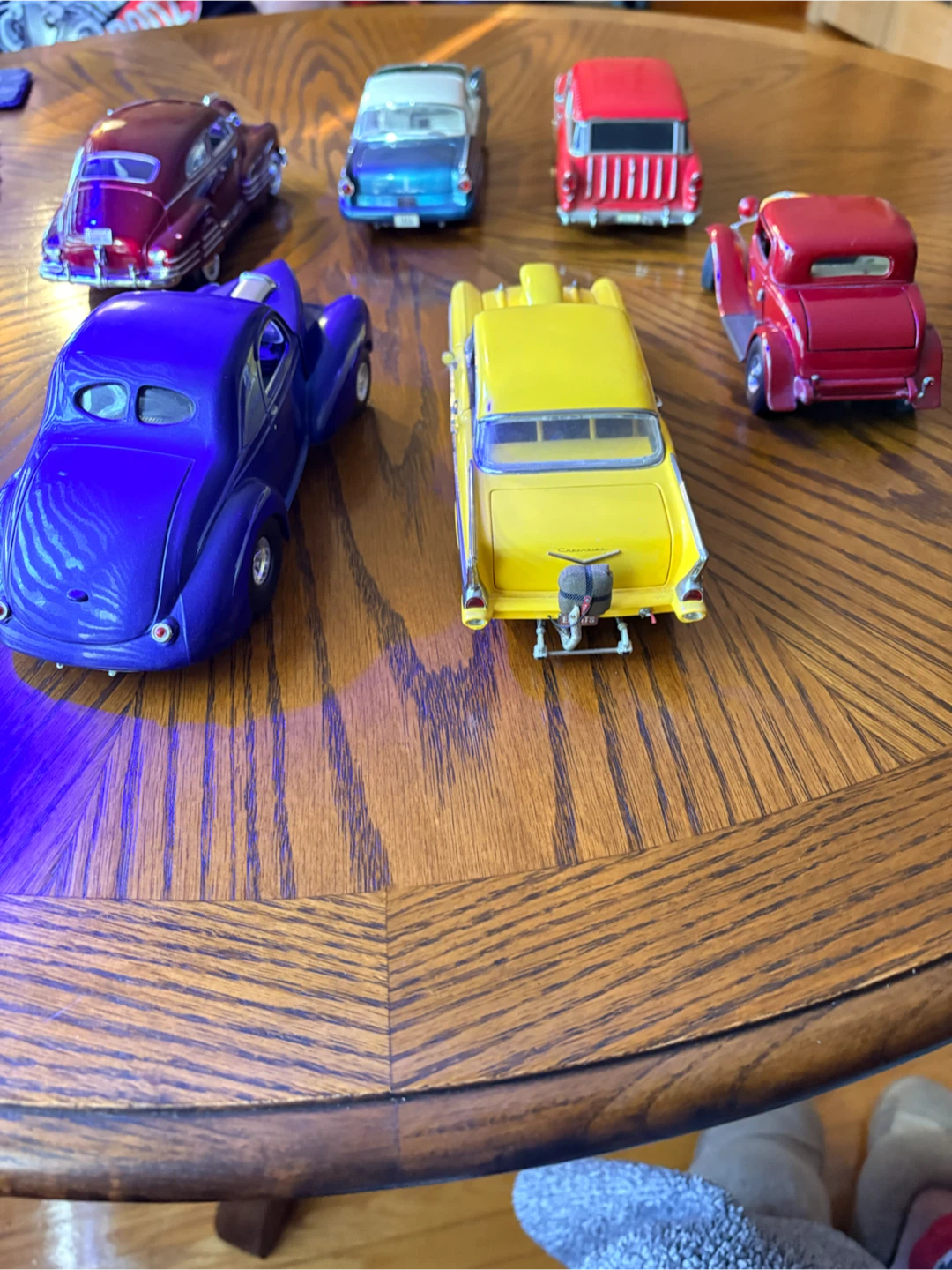 Set of 6 Vintage Diecast Model Cars