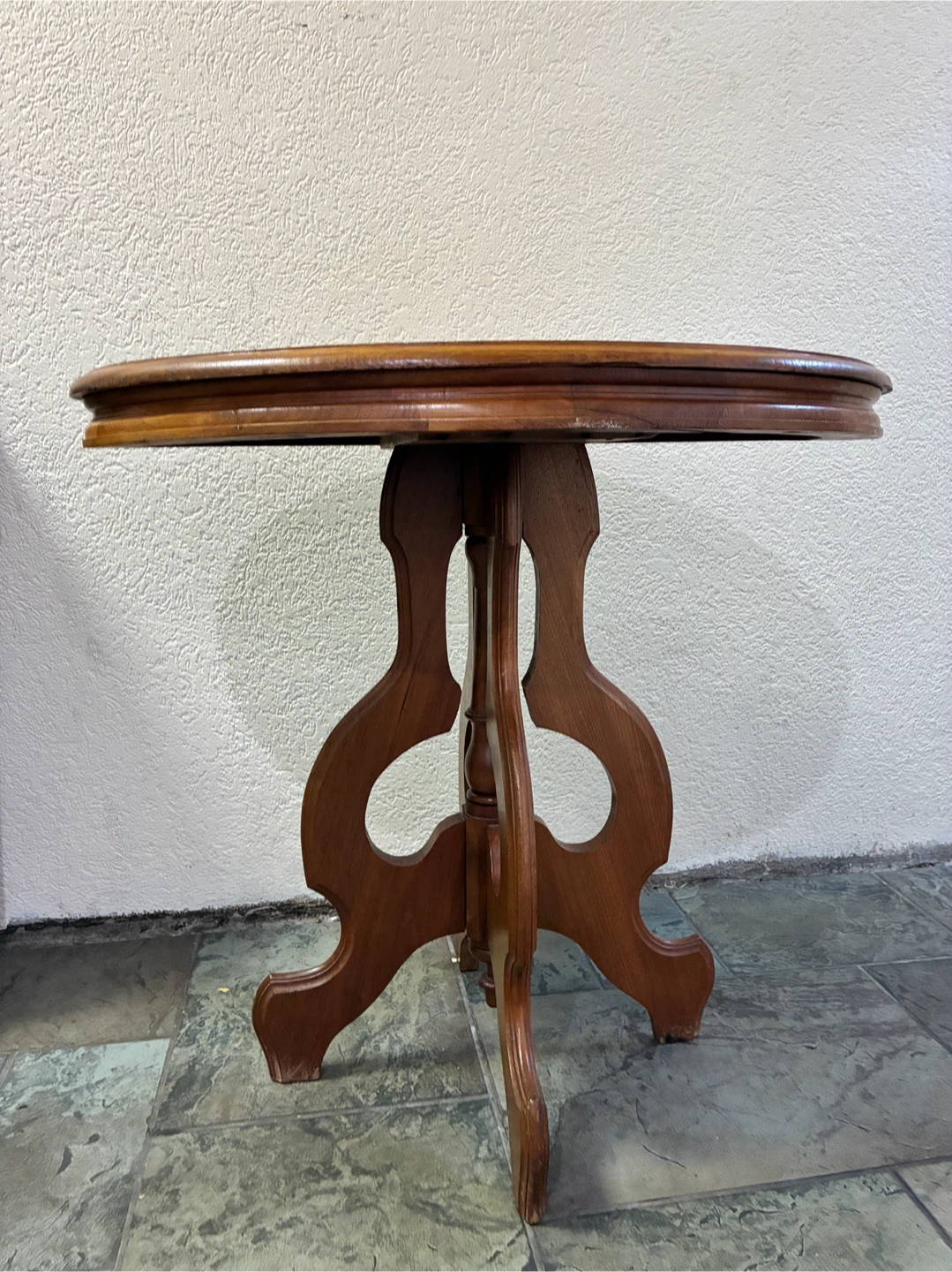 Small Table End Table Console Entry Way Table - photo 2
