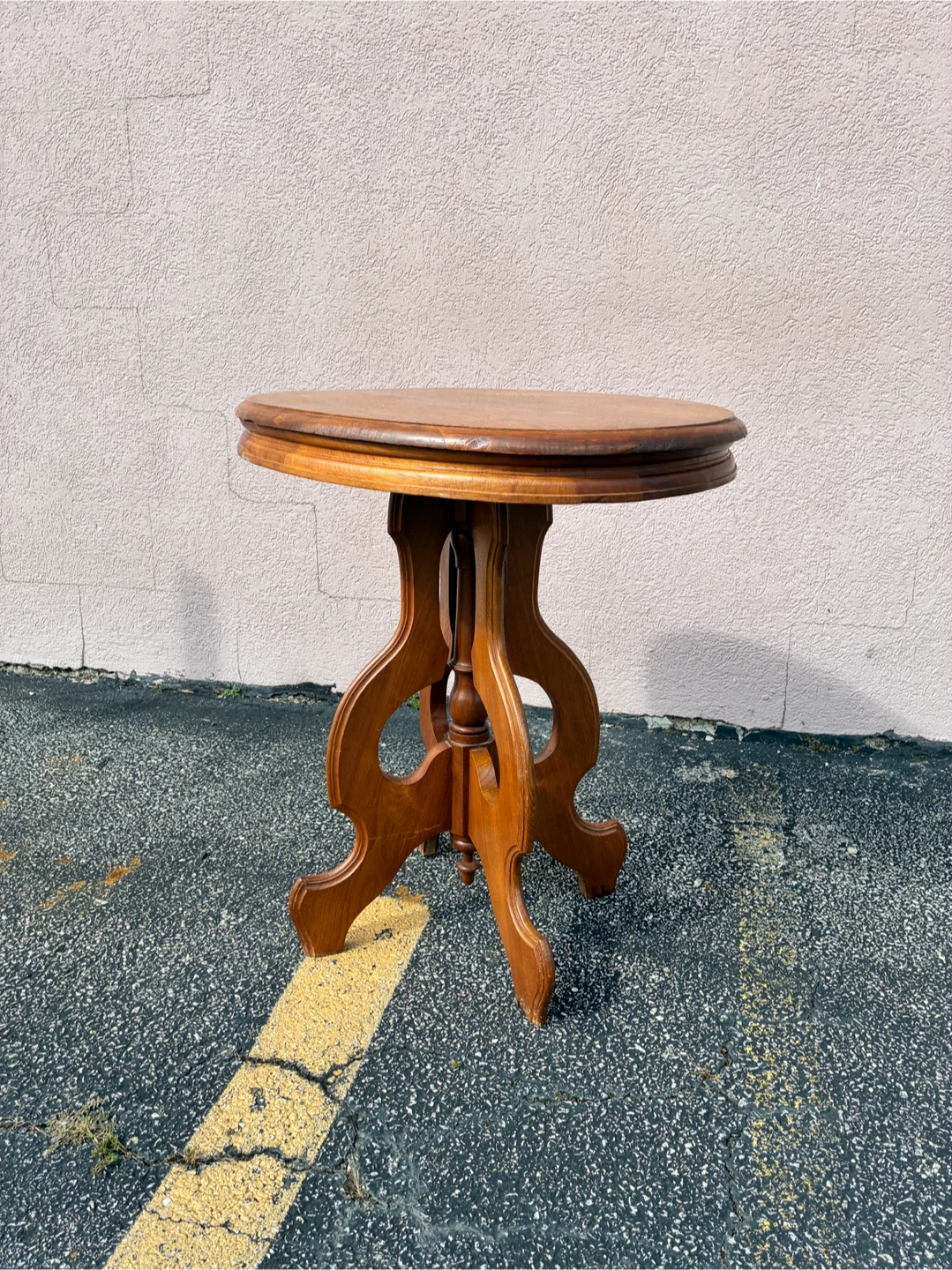Small Table End Table Console Entry Way Table - photo 3