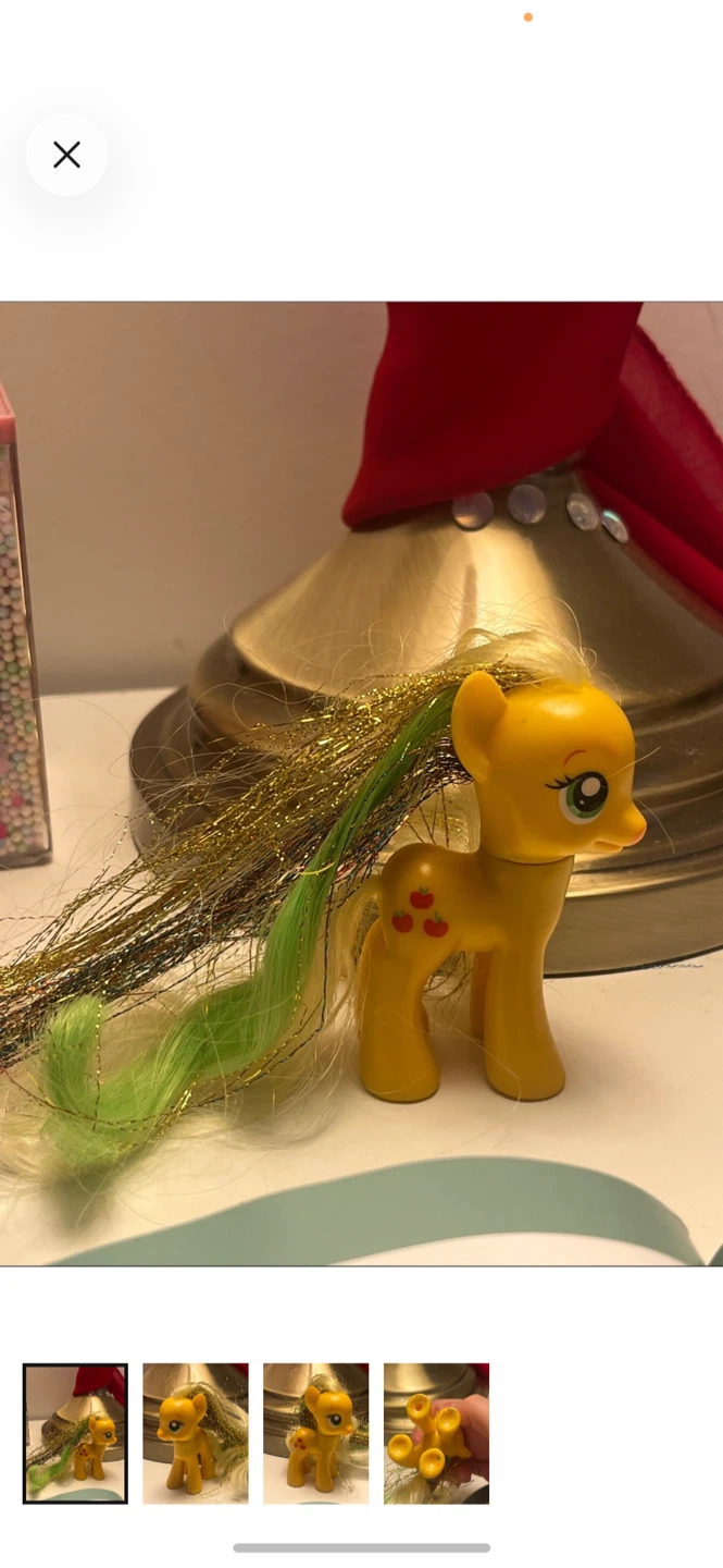 My little pony applejack crushable g4
