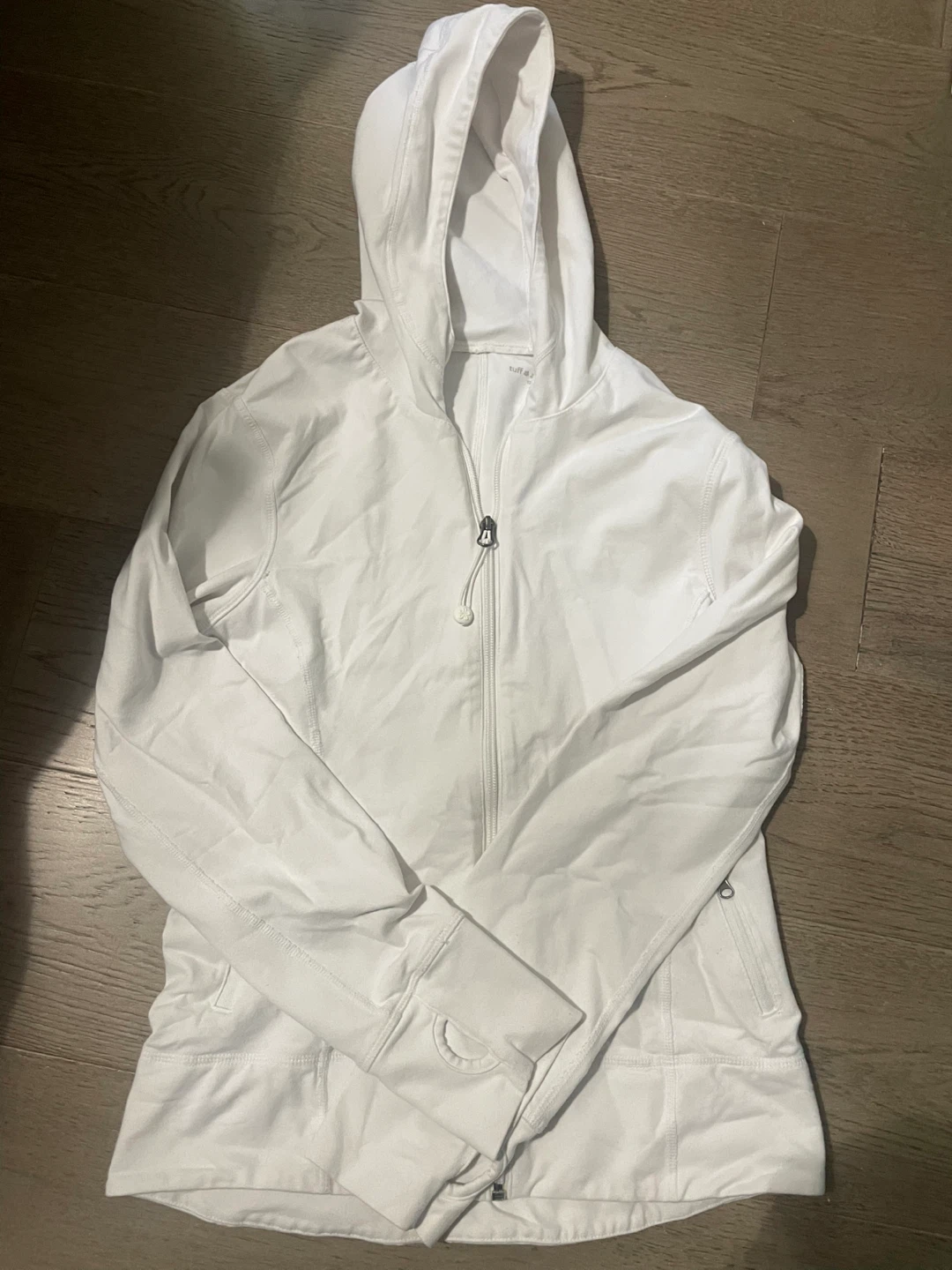 Tuff Athletics White Hoodie