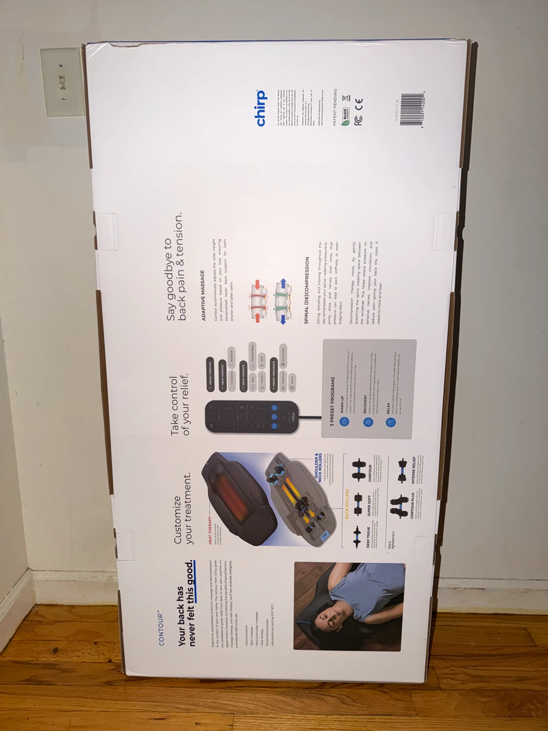 Chirp Contour Decompression and Massage Table - photo 4