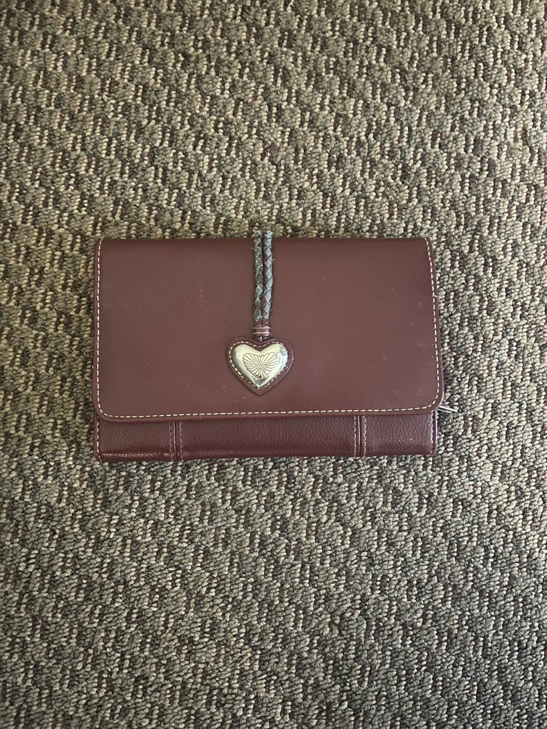 Brighton Burgundy Leather Wallet