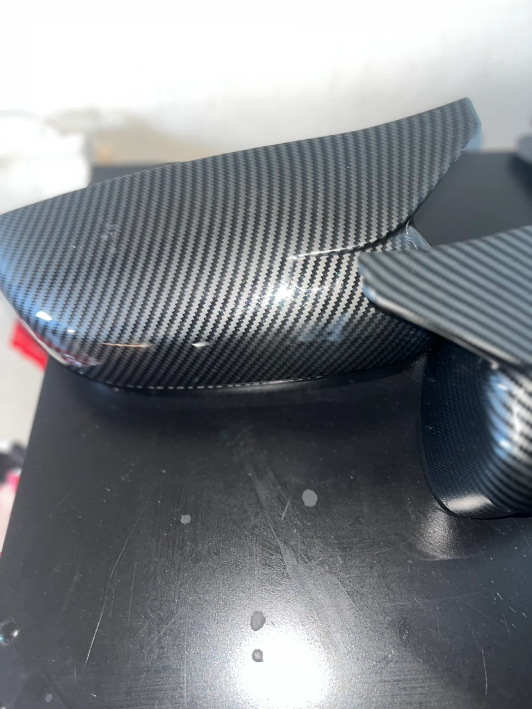 Carbon Fibre Look Side Mirror Covers
