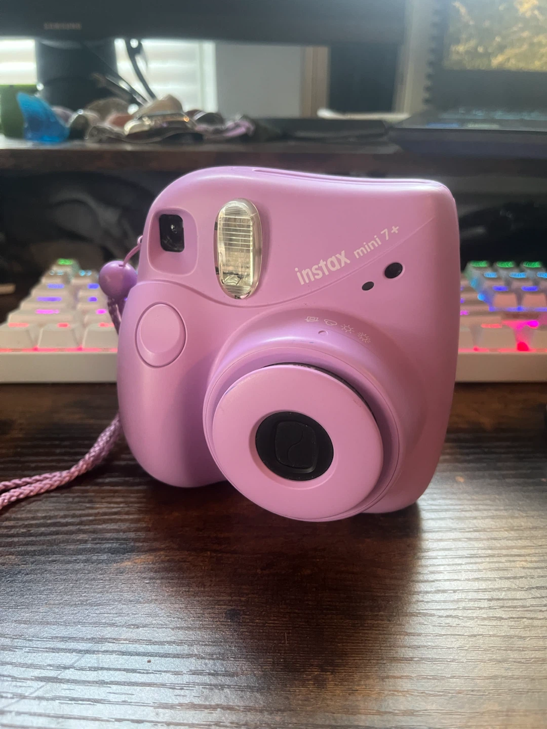 Instax Mini 7+ Lavender Instant Camera